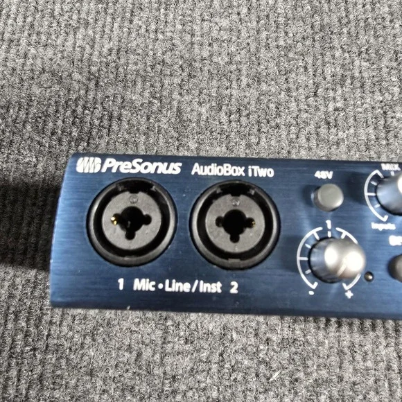 PreSonus AudioBox iTwo USB Audio Interface MIDI Studio One 3